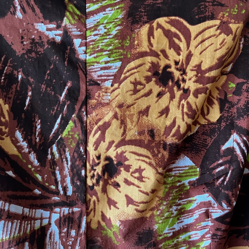 NWT Walter Baker Josephina Dress Tropical Ruffle Mini-Island Chic-Size 12 - Picture 3 of 9